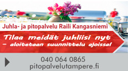 Juhla- ja pitopalvelu Raili Kangasniemi logo